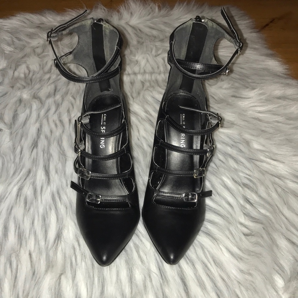 Black heels